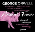 Języki i nauka języków: Animal Farm. Folwark zwierzęcy w wersji do nauki angielskiego - audiobook