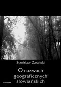 ebooki: O nazwach geograficznych słowiańskich - ebook