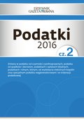 Podatki 2016 cz. 2 - ebook