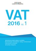 ebooki: VAT 2016 cz. 1 - ebook