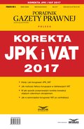 ebooki: Korekta JPK i VAT 2017 - ebook