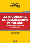 Poradniki: Zatrudnianie cudzoziemców w Polsce - procedura i obowiązki pracodawcy - ebook
