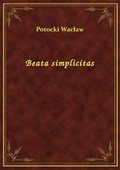 Beata simplicitas - ebook
