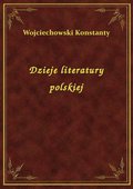 Dzieje literatury polskiej - ebook