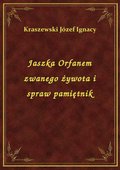 Jaszka Orfanem zwanego żywota i spraw pamiętnik - ebook