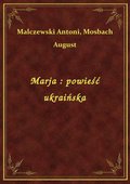 Marja : powieść ukraińska - ebook
