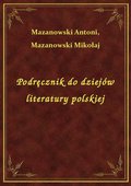 Podręcznik do dziejów literatury polskiej - ebook