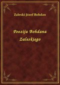 Poezija Bohdana Zaleskiego - ebook