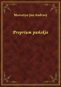 Proprium pańskie - ebook