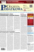 biznesowe, branżowe, gospodarka: Gazeta Podatkowa – e-wydanie – 34/2024