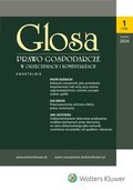 Glosa - Prawo Gospodarcze w Orzeczeniach i Komentarzach – e-wydanie – 1/2024