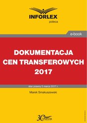 : DOKUMENTACJA CEN TRANSFEROWYCH 2017 - ebook