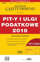: PIT-Y i ulgi podatkowe 2018 - ebook