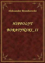 : Hippolyt Boratyński II - ebook