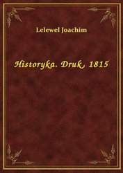 : Historyka. Druk, 1815 - ebook
