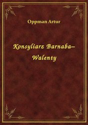 : Konsyliarz Barnaba-Walenty - ebook