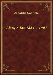 : Listy z lat 1881 - 1901 - ebook