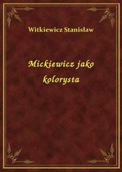 : Mickiewicz jako kolorysta - ebook