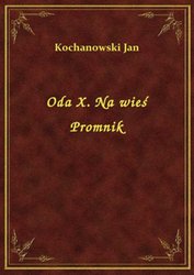 : Oda X. Na wieś Promnik - ebook