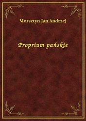 : Proprium pańskie - ebook