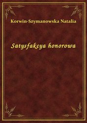 : Satysfakcya honorowa - ebook