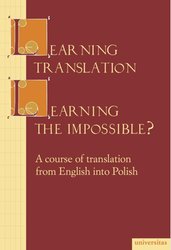 : Learning Translation-Learning The Impossible? - ebook