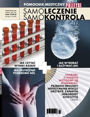 : Pomocnik Medyczny Polityki - e-wydanie – Samoleczenie. Samokontrola
