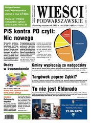 : Wieści Podwarszawskie - e-wydanie – 27-28/2020